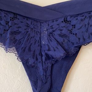 New Toast Inga Cheeky panty in Eclipse deep blue